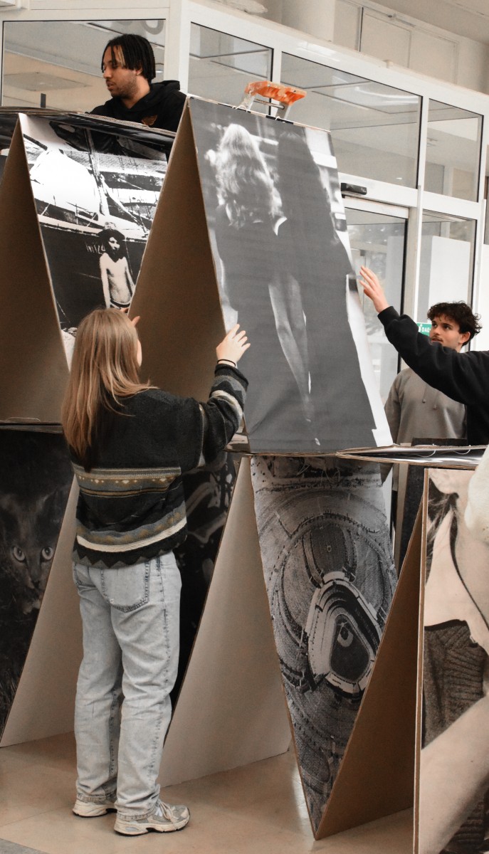 Human-billboard - projet de design graphique, 2e année, ESAD de Reims