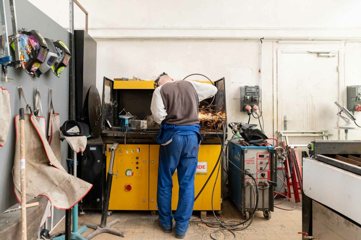 Atelier bois - ÉSAD cathédrale - reportage école Anne Lemaitre