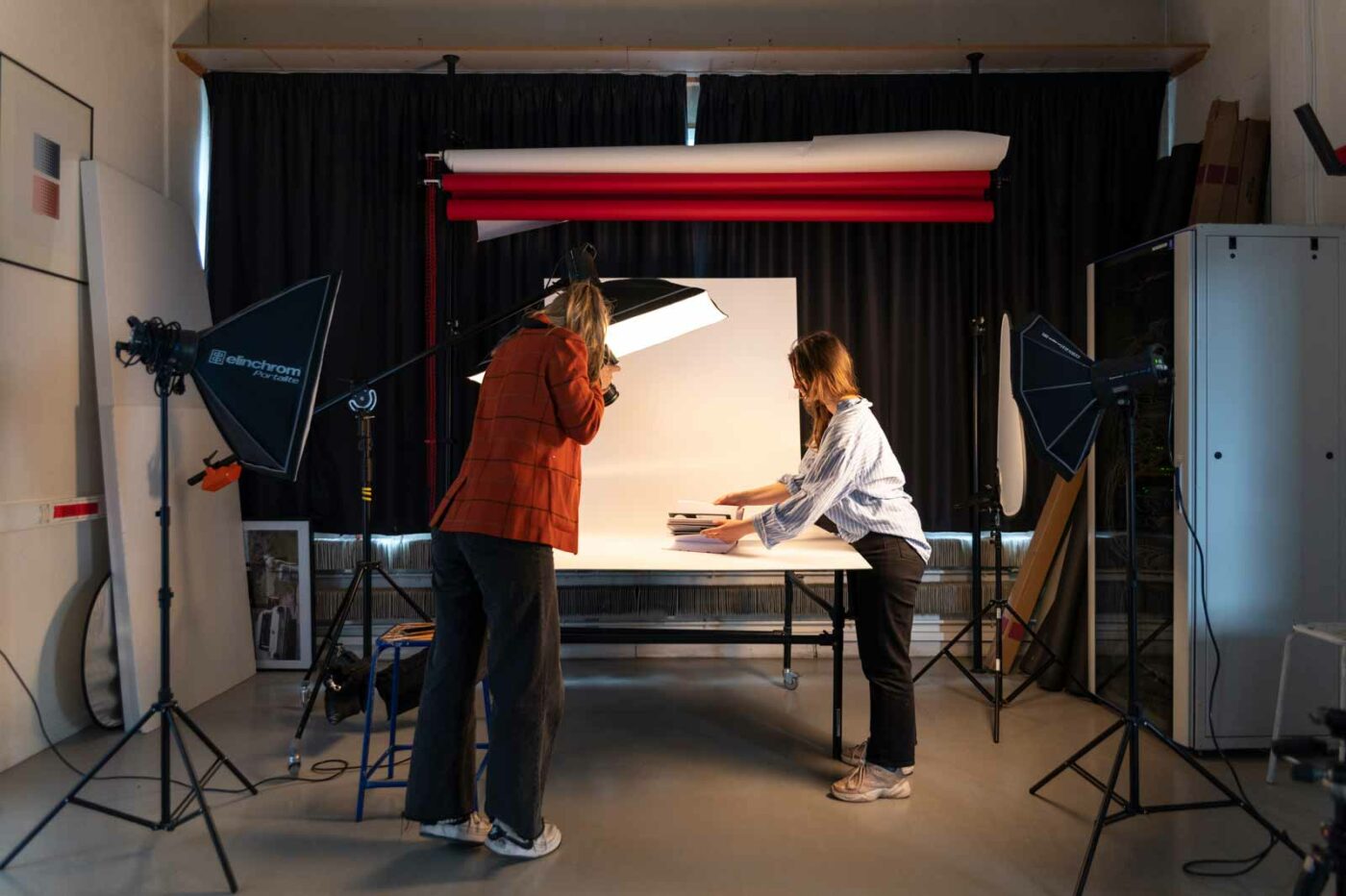 Studio photo et impression - ÉSAD cathédrale - reportage école Anne Lemaitre